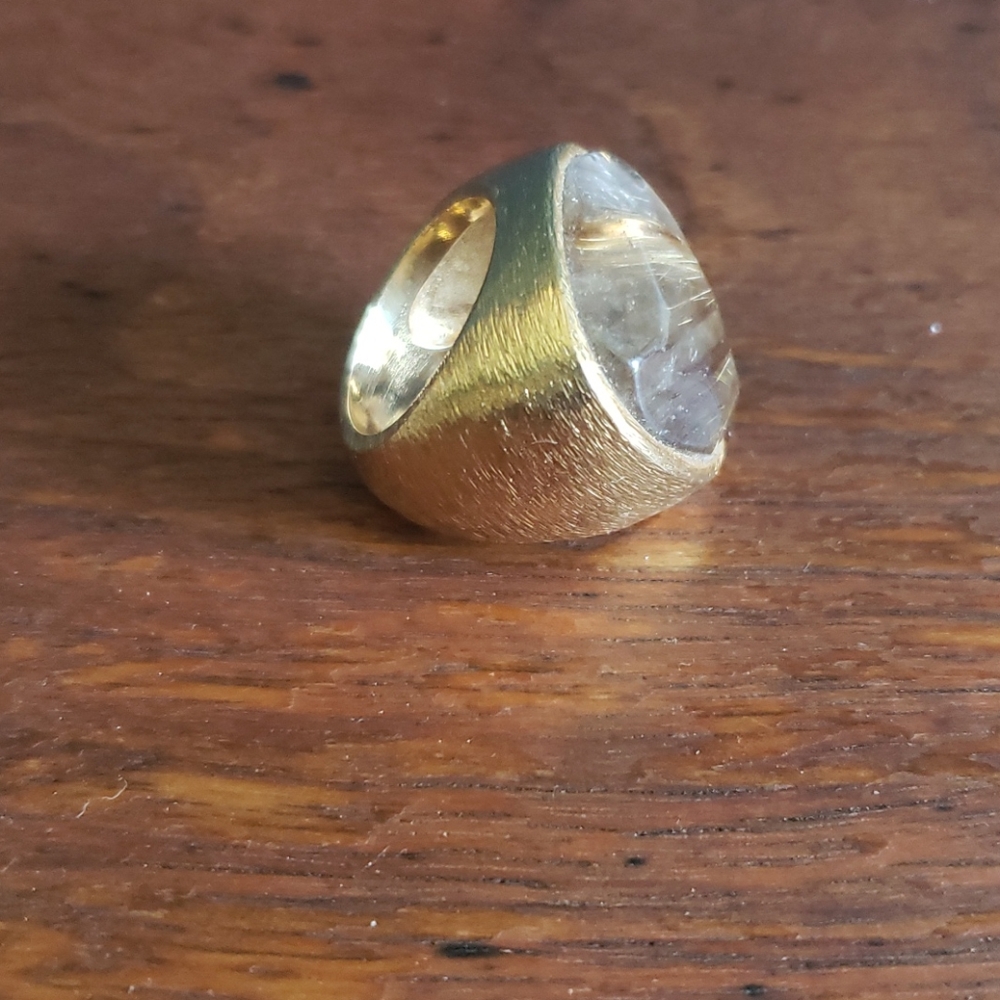 Crystal Statement Ring - image 3